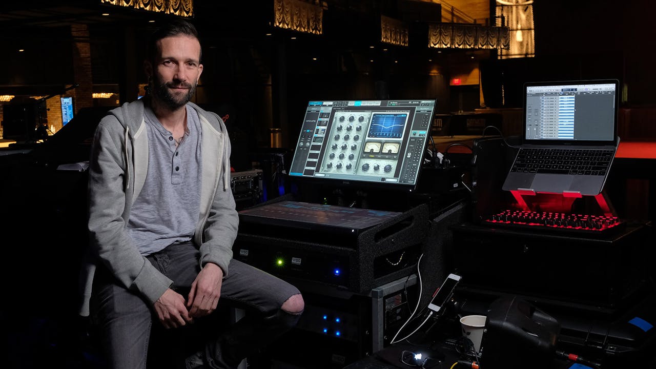 Waves eMotion LV1 Live Mixer Chosen for the Rex Orange County Pony Tour