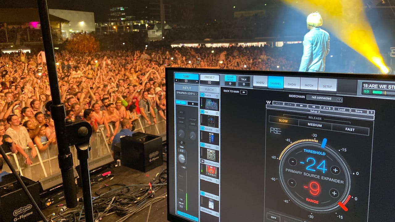Waves’ eMotion LV1 Live Mixer Chosen for Tyler, the Creator’s Igor Tour
