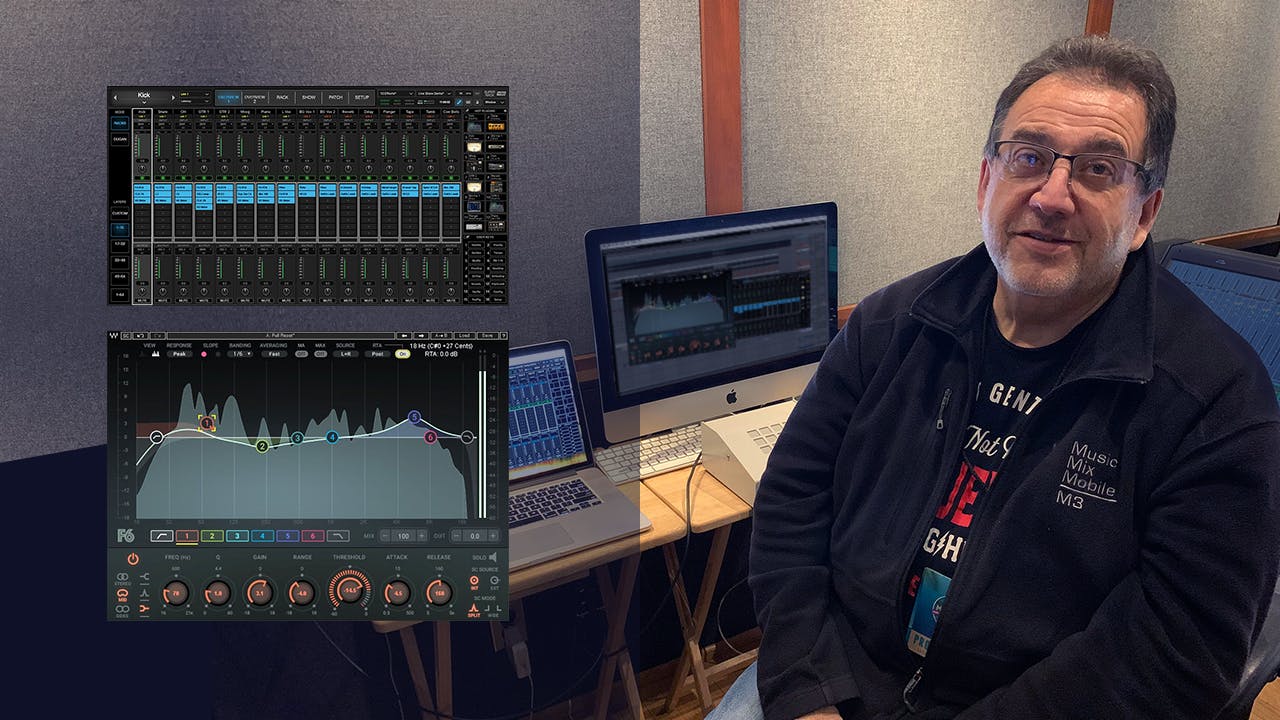 Waves SuperRack used for the Bud Light Super Bowl Music Fest Broadcast