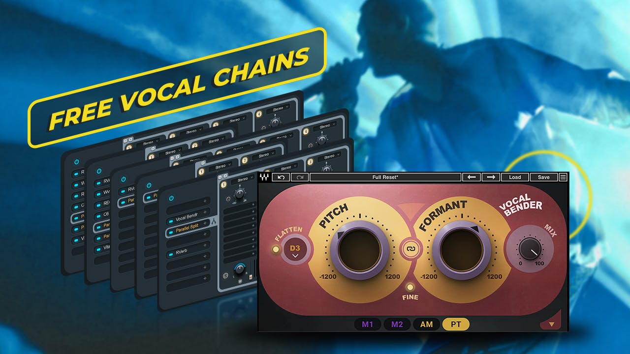 FREE Vocal Mixing Chains: Vocal Bender + StudioRack Presets