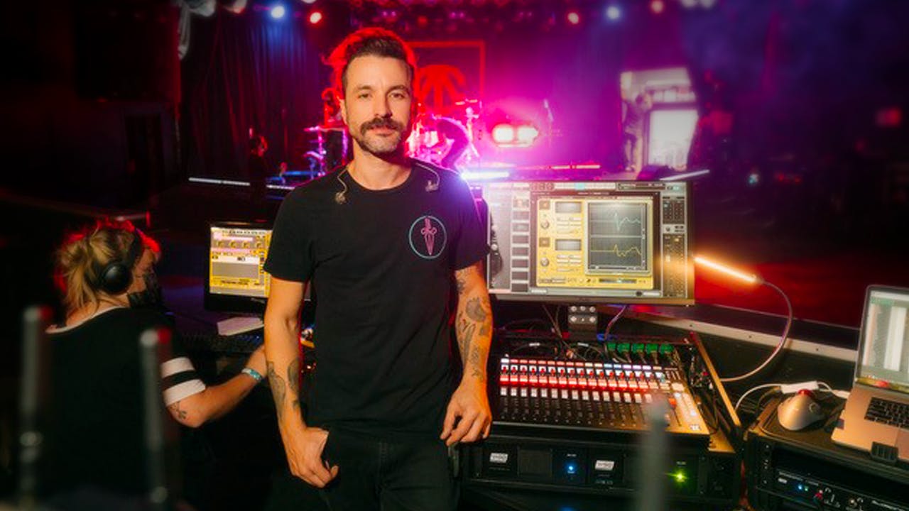 eMotion LV1 Mixer Chosen for Against the Current Tour