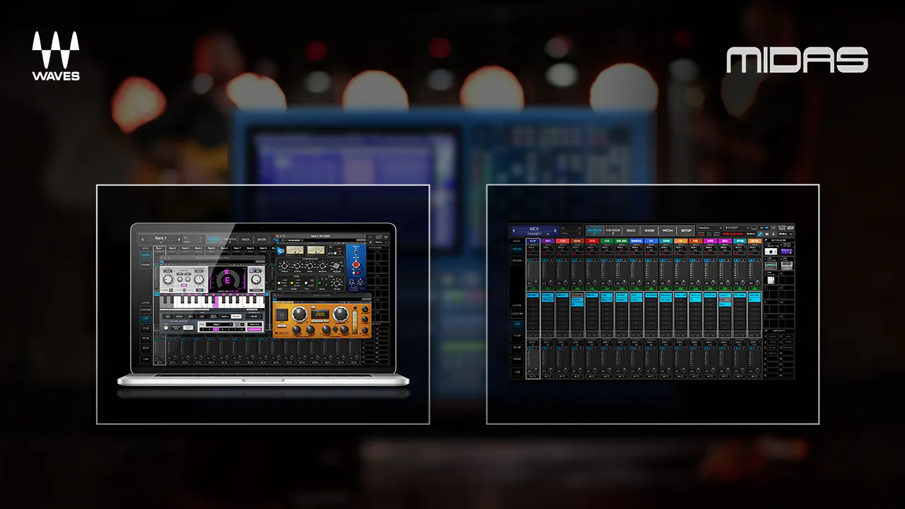 Midas Rack Console Waves SuperRack Adds ProLink Integration for Midas HD96 Consoles | News