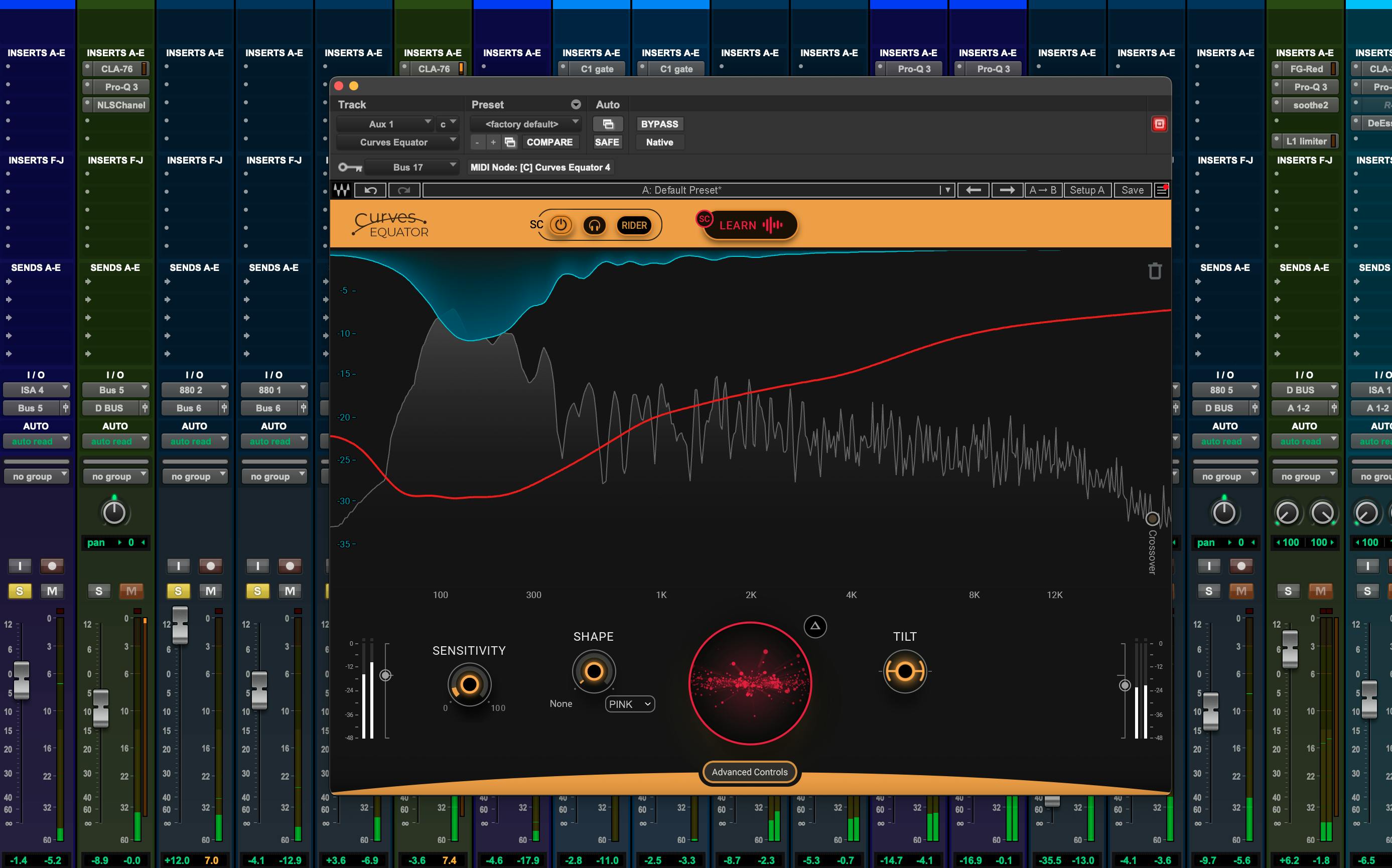 Using Curves Equator sidechain Using Curves Equator sidechain