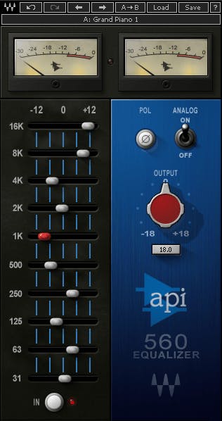 API 550b ヴィンテージ EQ シリアル2054番台 初期型（Waves『API