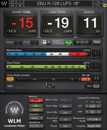 WLM Plus Loudness Meter