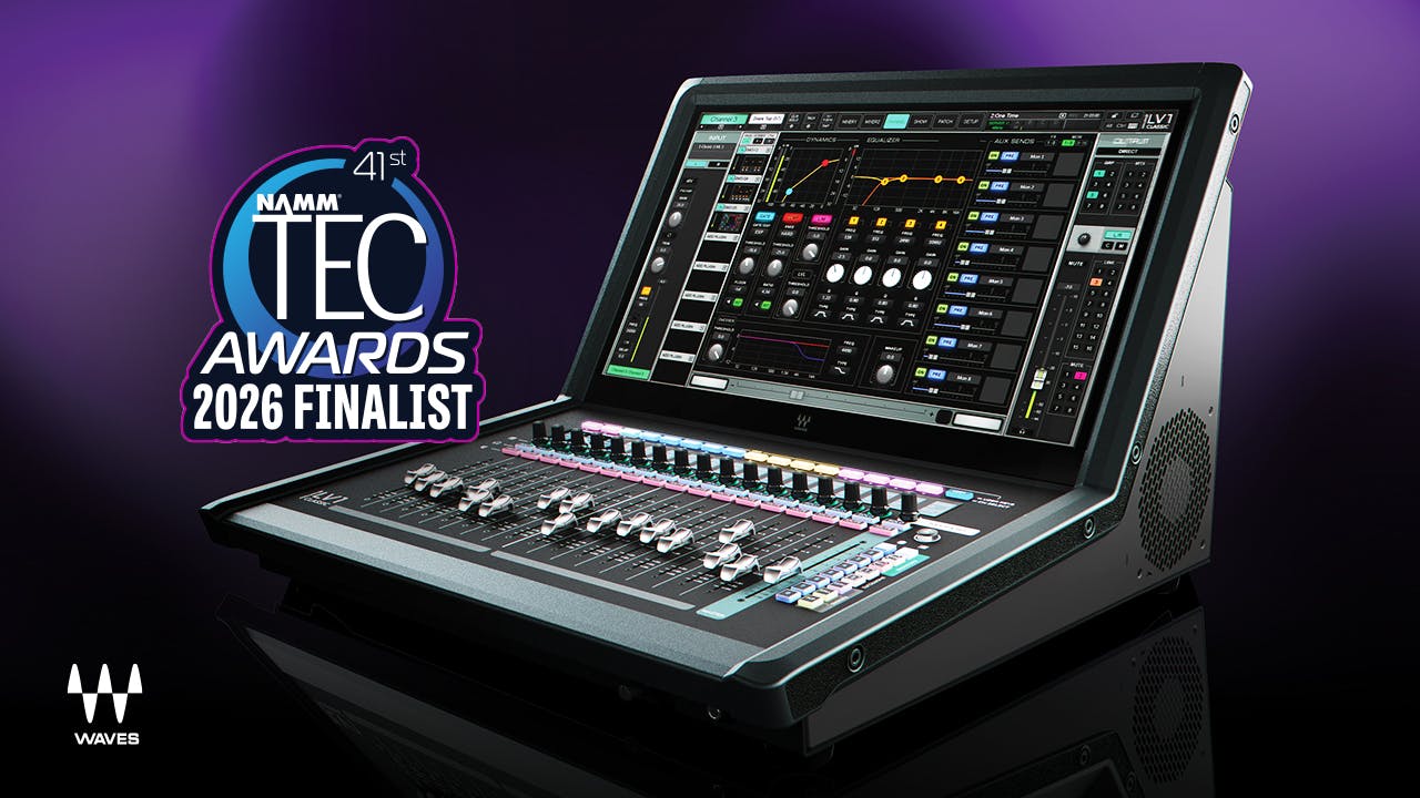 Introducing Waves FIT – Tactile Control for the eMotion LV1 Mixer