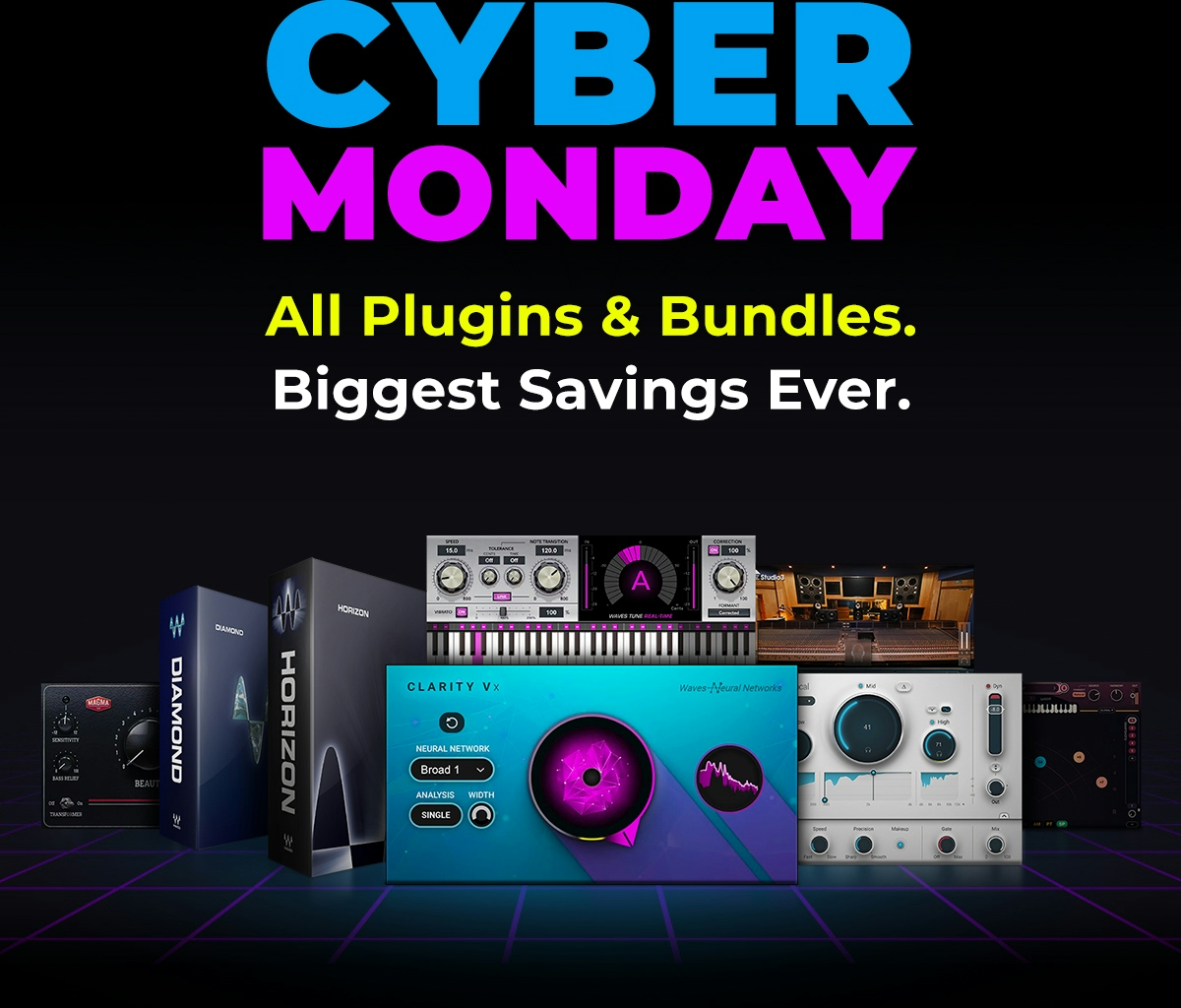Cyber Monday: All Plugins & Bundles. Biggest Savings Ever.
