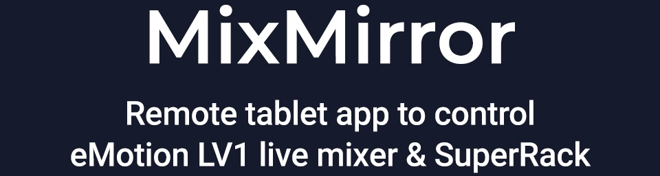 NEW MixMirror Live App: Full Remote Plugin Control for LV1