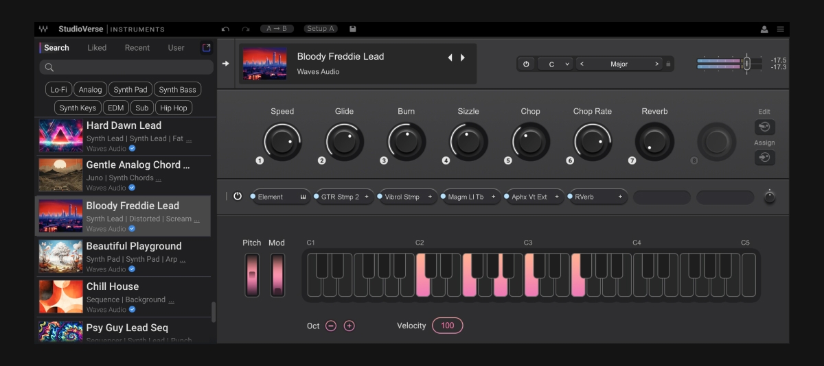 New! StudioVerse Instruments