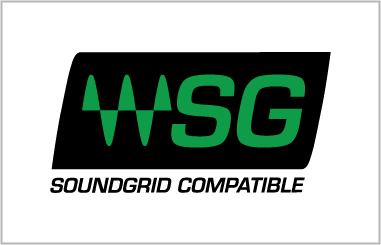 Waves Soundgrid Compatible Logo - Color Wrong