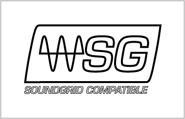 Waves Soundgrid Compatible Logo - Color Wrong