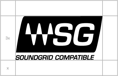 Waves Soundgrid Compatible Logo - Grid
