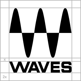 Waves Logo - Grid