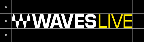 Waves Live Logo - Grid