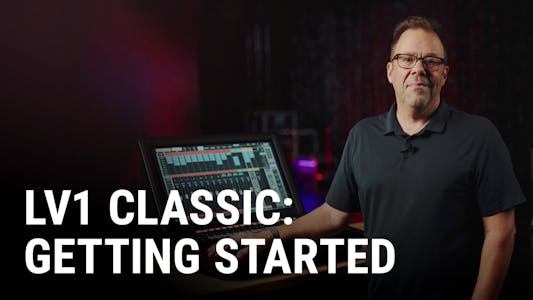 Image for Getting Started with eMotion LV1 Classic