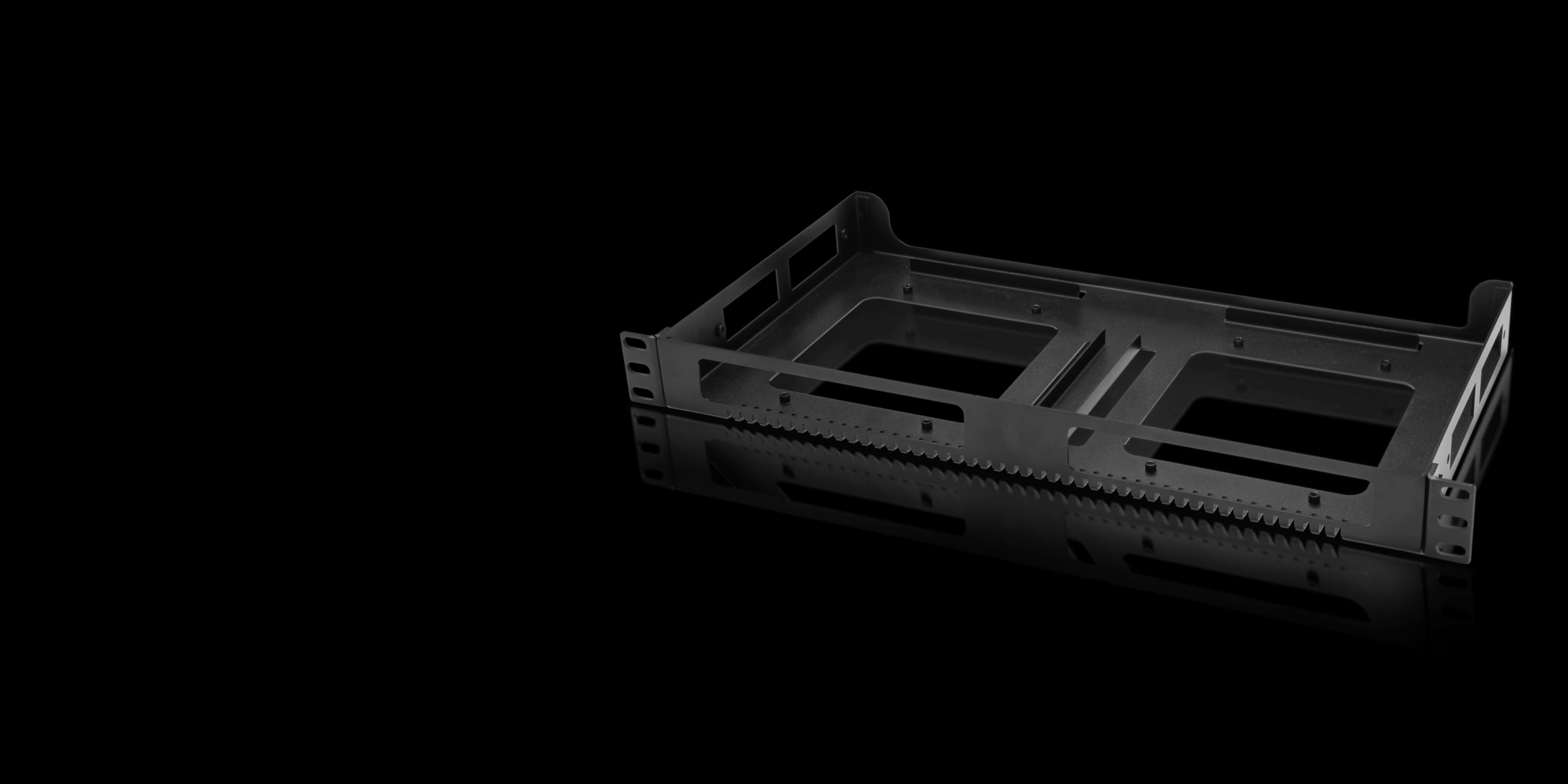 1U Rack Shelf: Half-Rack Proton SoundGrid Devices - Waves Audio