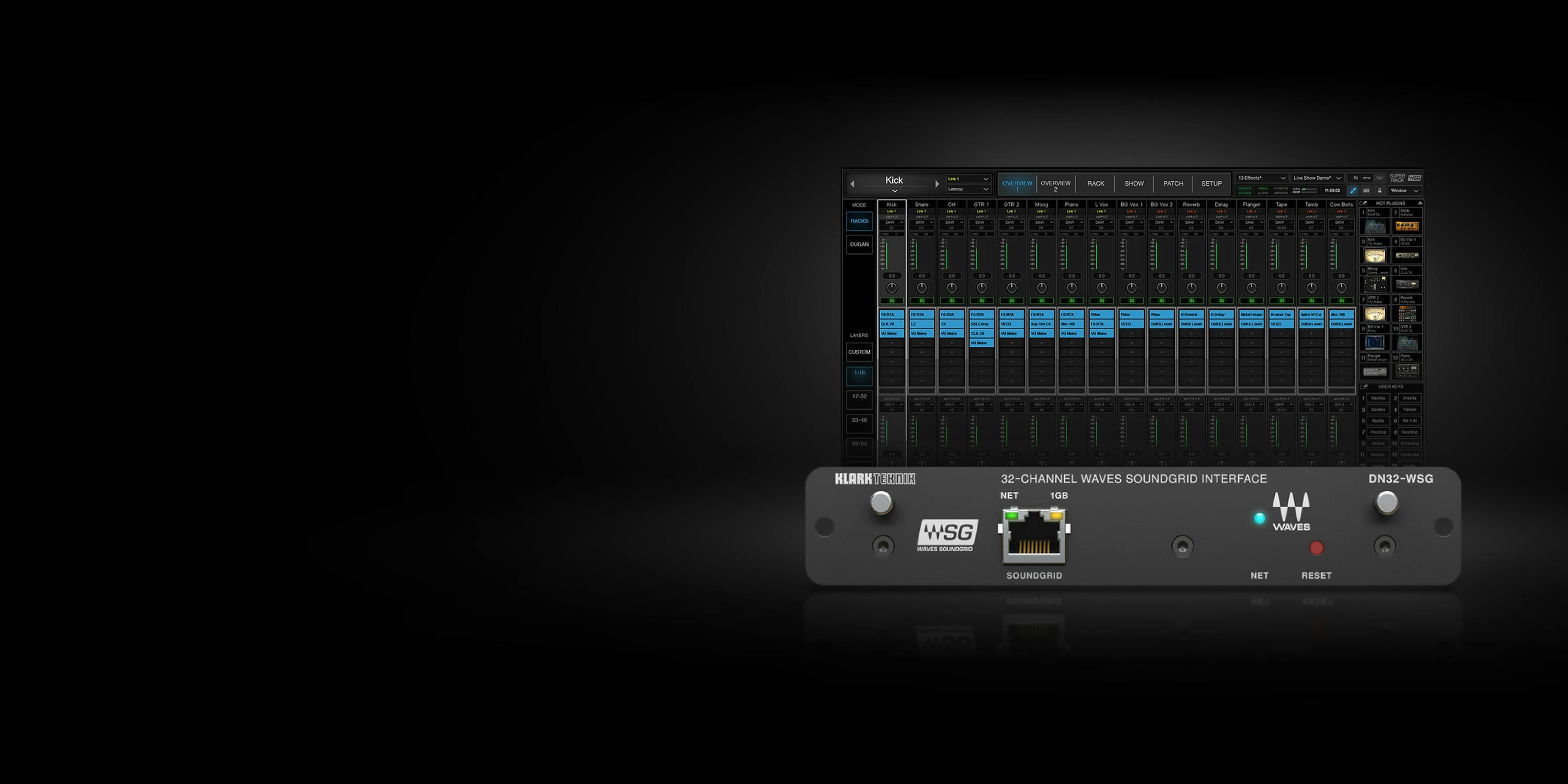 DN32-WSG I/O Card for X32/M32 Mixer + SuperRack
