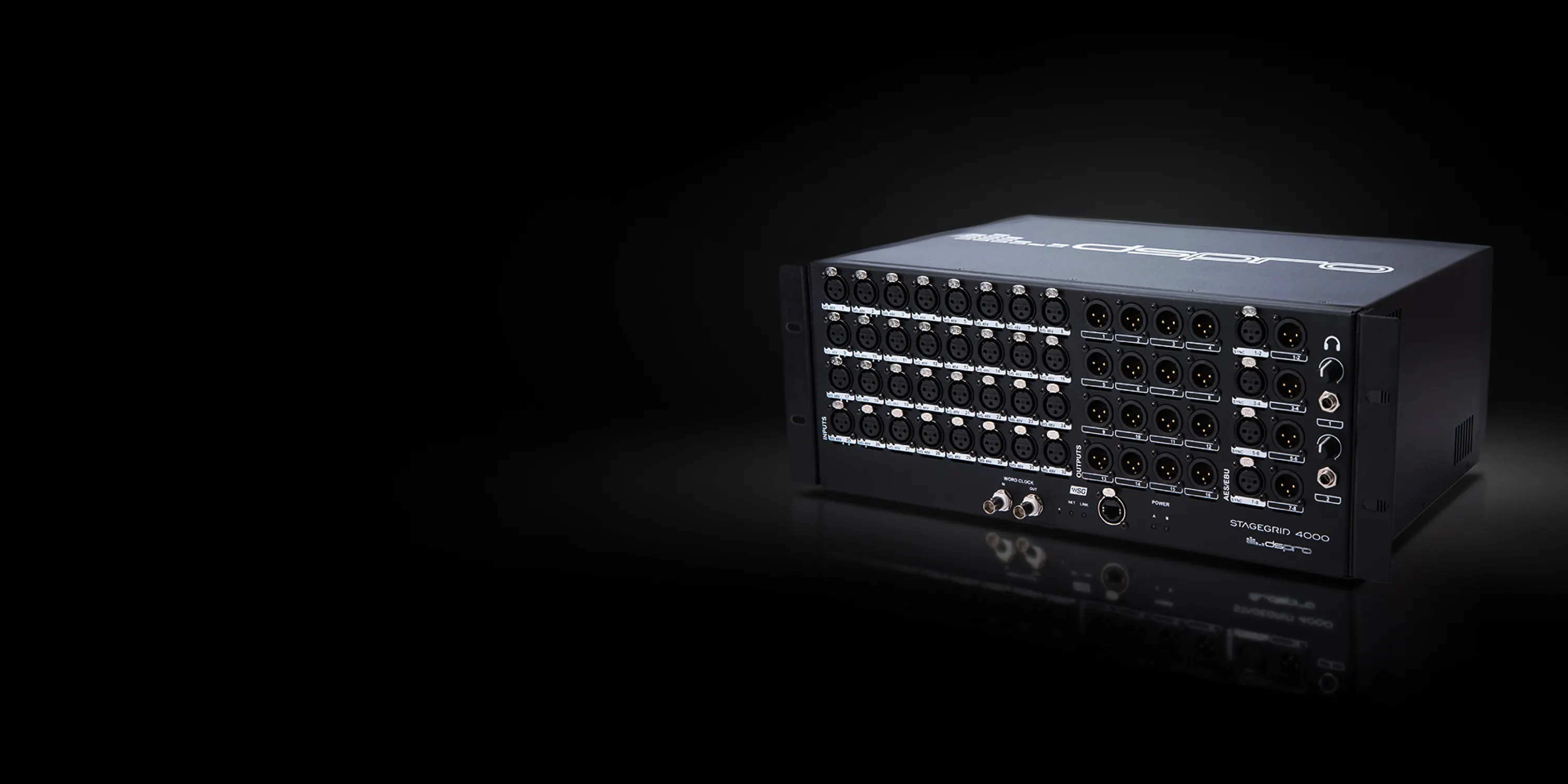 DSPro StageGrid 4000 Stagebox | Hardware - Waves Audio DSPro StageGrid 4000 Stagebox | Hardware - Waves Audio
