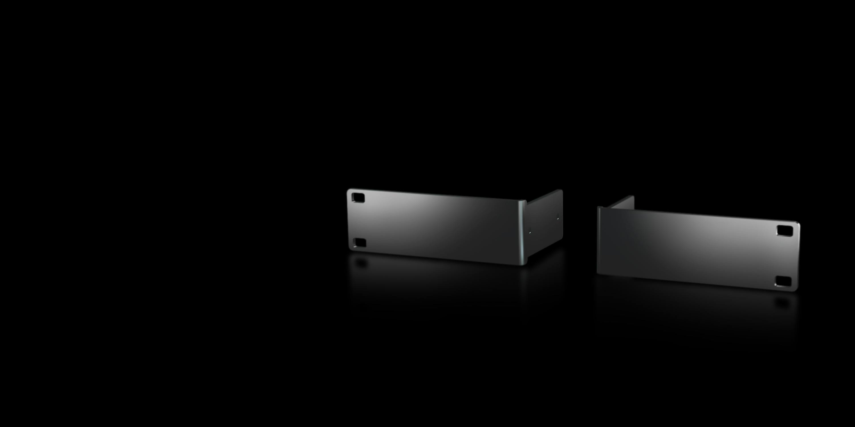 Rack Ears - Single 1U Half-Rack SoundGrid Devices - Waves Audio