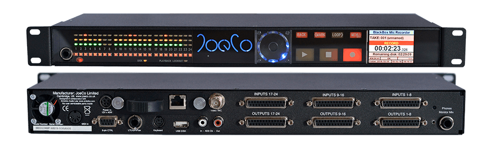 JoeCo BlackBox SoundGrid Recorder — BBSG24MP - Waves Audio