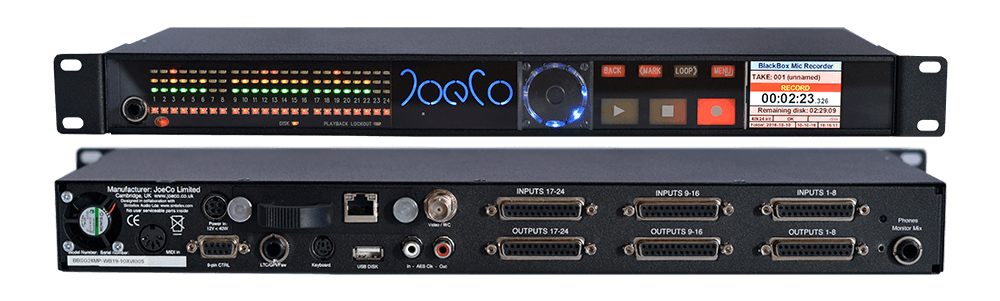 邦楽 BLACK SMOKER BLACK RECORDER BOX N.A. JoeCo BlackBox SoundGrid Recorder — BBSG24MP - Waves Audio