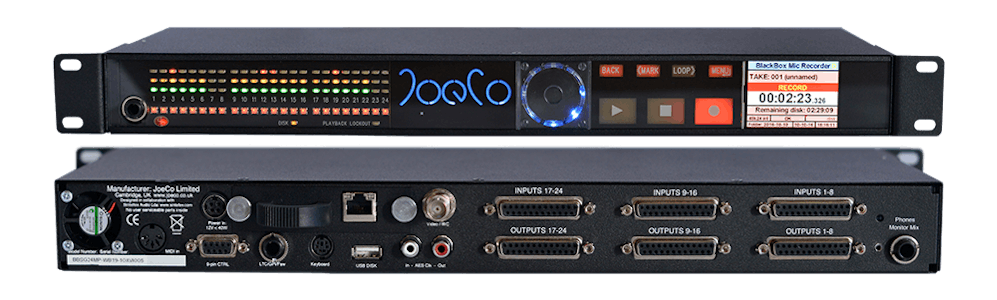 JoeCo BlackBox SoundGrid Recorder — BBSG24MP main image