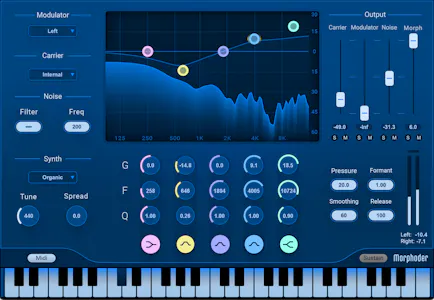 Morphoder Synth Vocoder Plugin