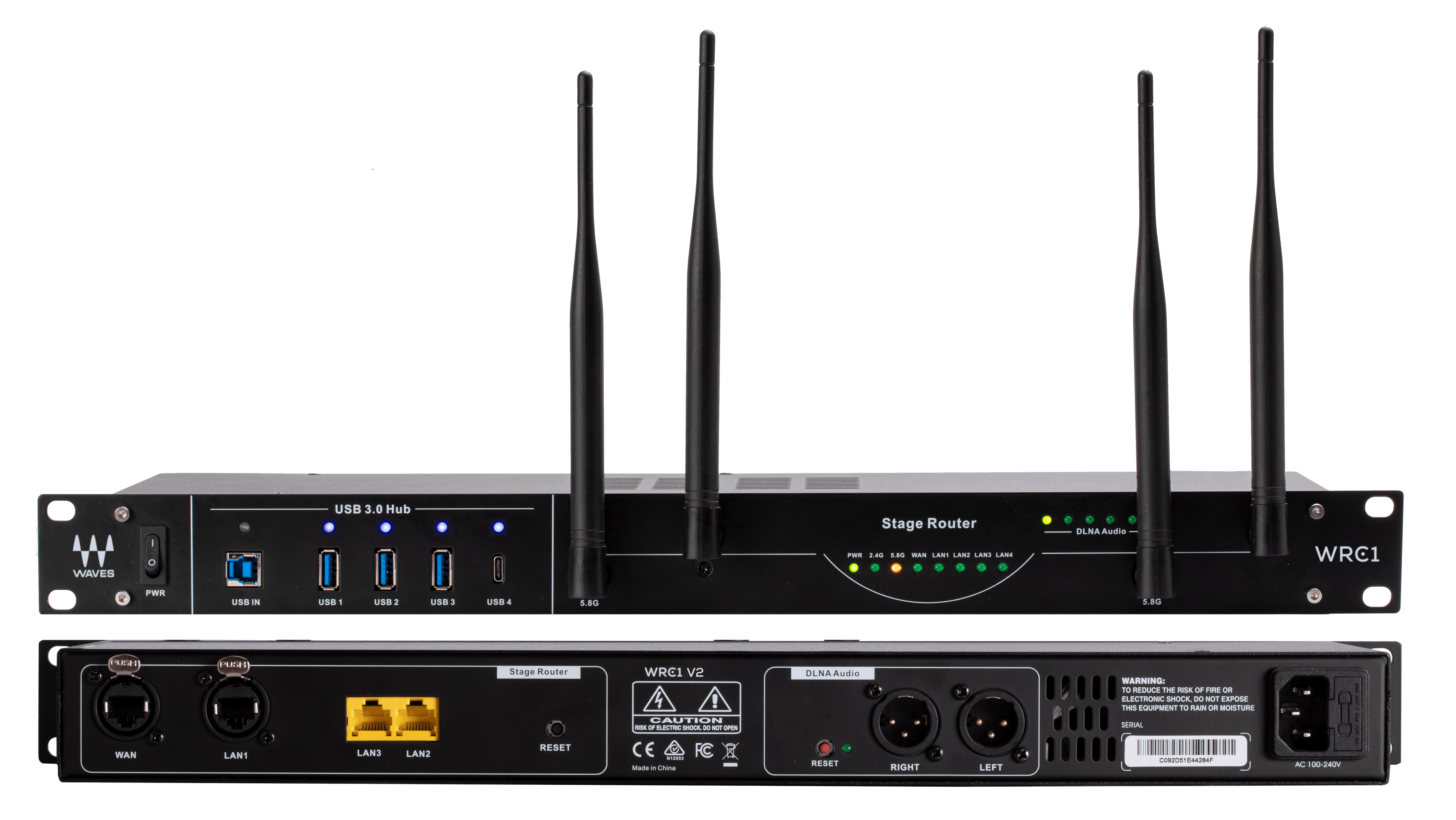 WRC-1 V2 WiFi Stage Router | Hardware - Waves Audio