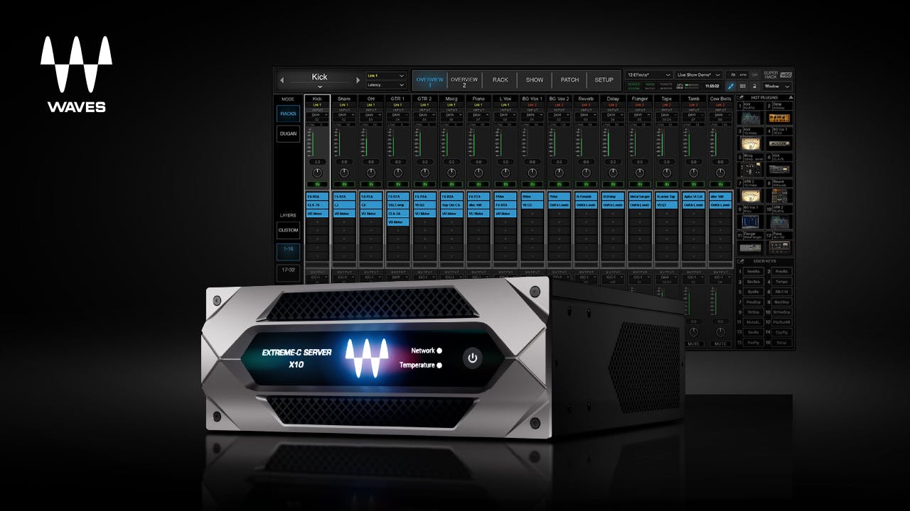 SuperRack SoundGrid Extreme-C Combo | Hardware - Waves Audio