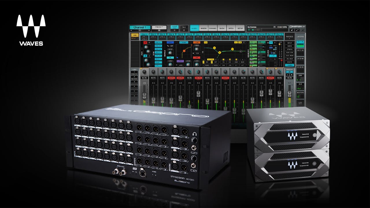 SoundGrid Stageboxes for eMotion LV1 - Fresh Tech Integrated