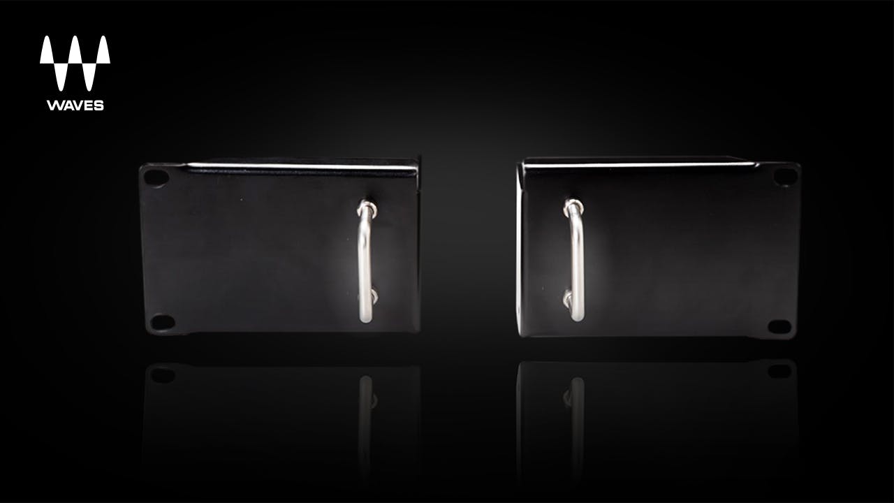 2U Rack Mount Ears for HalfRack SoundGrid Server Waves Audio