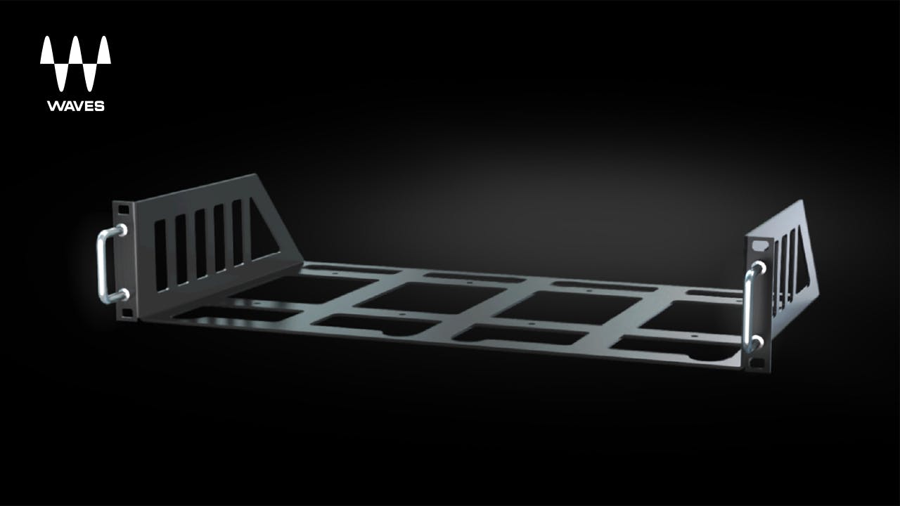 Rack Ears Single 2U HalfRack SoundGrid Devices Waves Audio