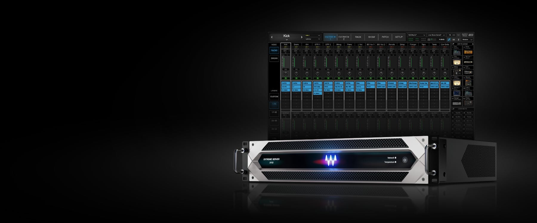 SuperRack SoundGrid Extreme Combo | Hardware - Waves Audio