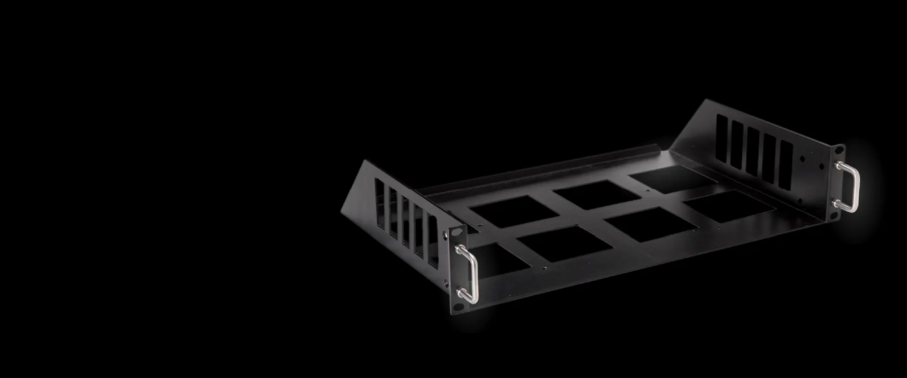 2U Rack Mount Shelf - Half-Rack SoundGrid Servers - Waves Audio