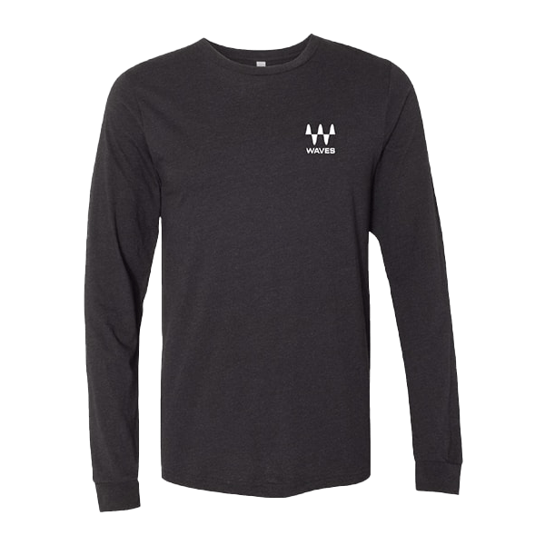 Waves T-Shirt – Long-Sleeved | Merch - Waves Audio