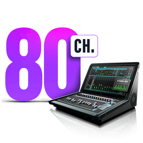 eMotion LV1 80-Channel Mixer Expansion