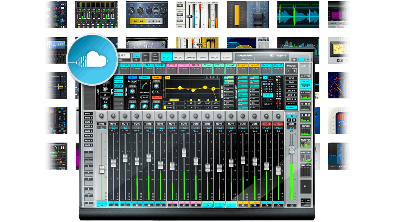 Cloud MX Audio Mixer  Mixers & Racks - Waves Audio