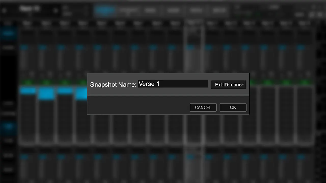 Save & Recall Snapshots for Each Song