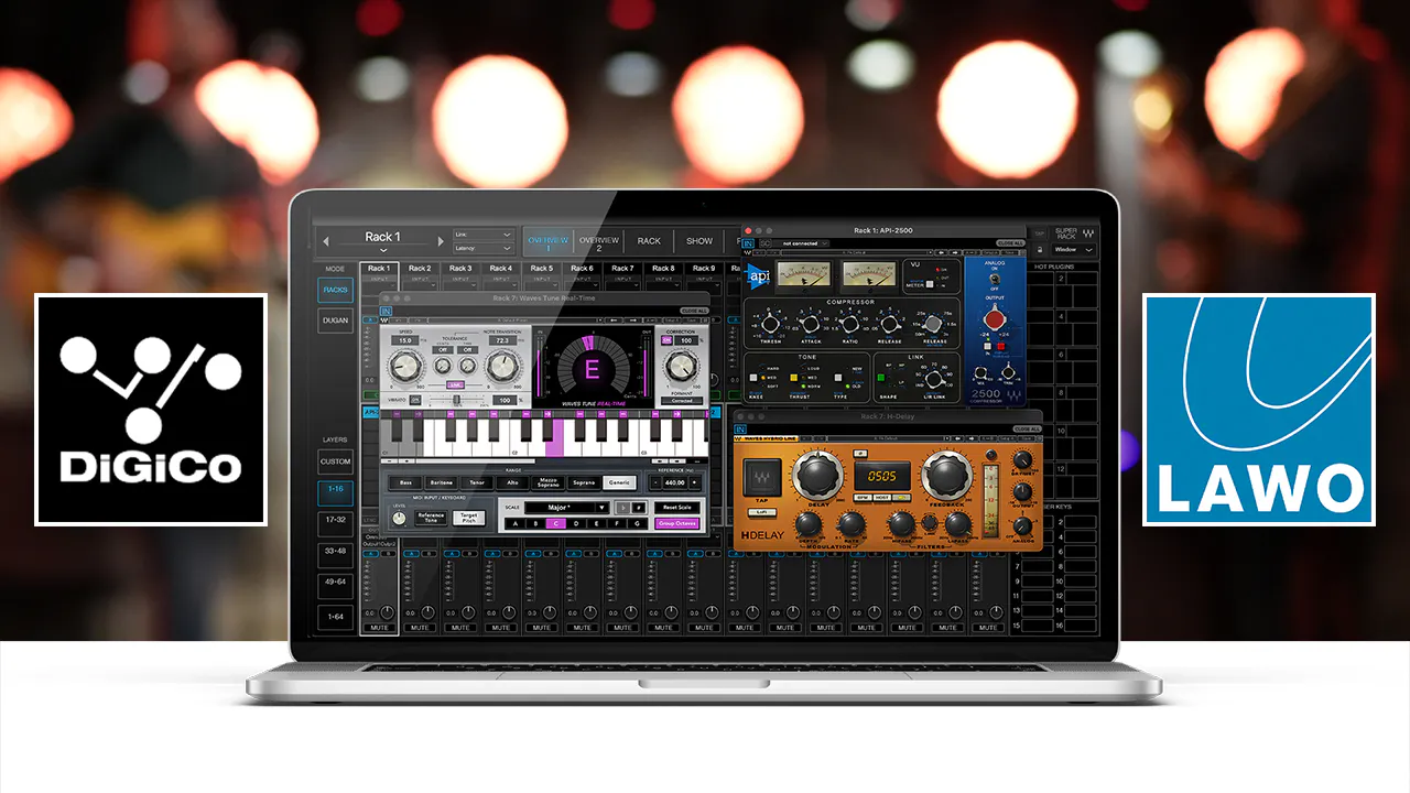 Features: New! ProLink Integration for DiGiCo & LAWO consoles