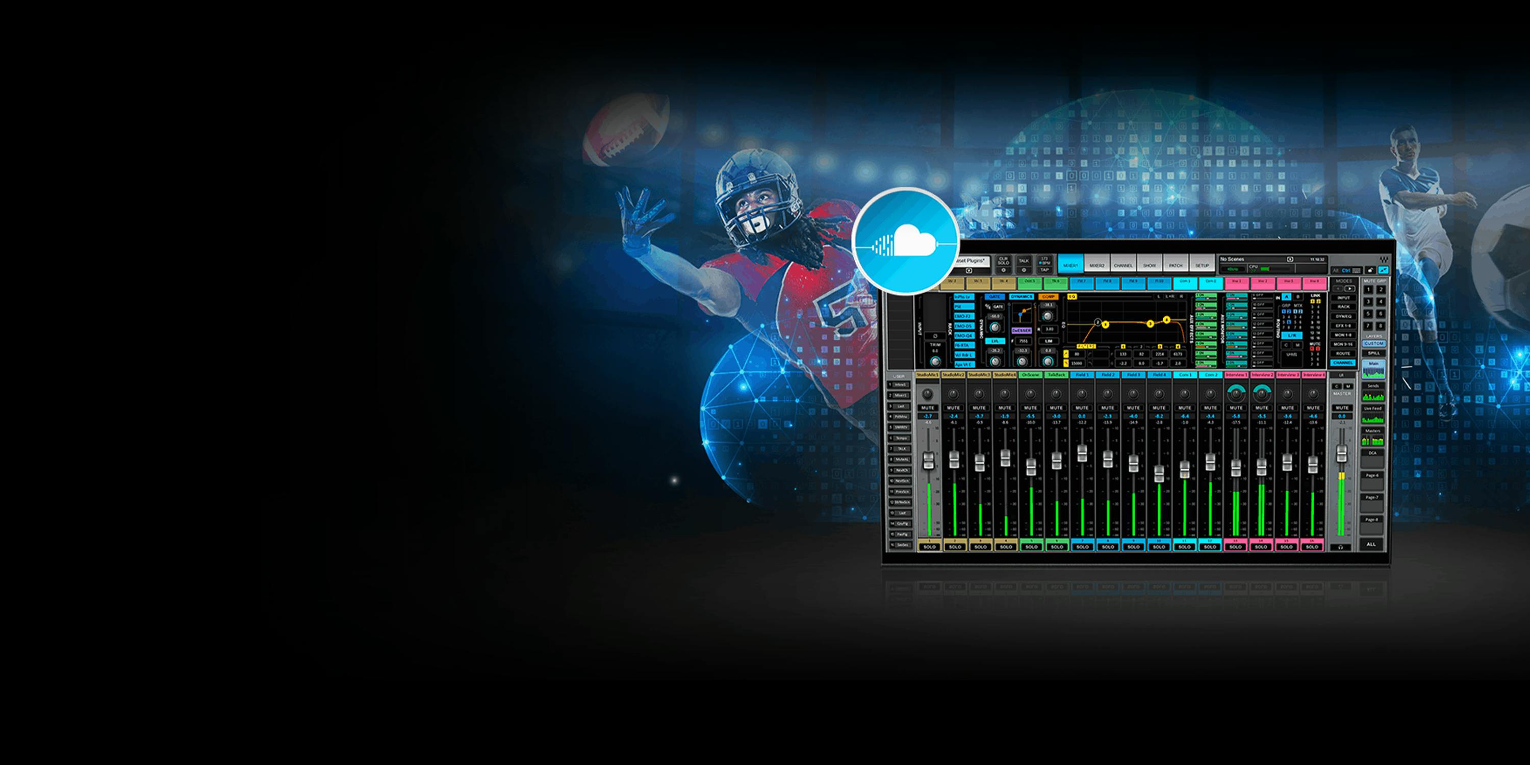 Cloud MX Audio Mixer main banner