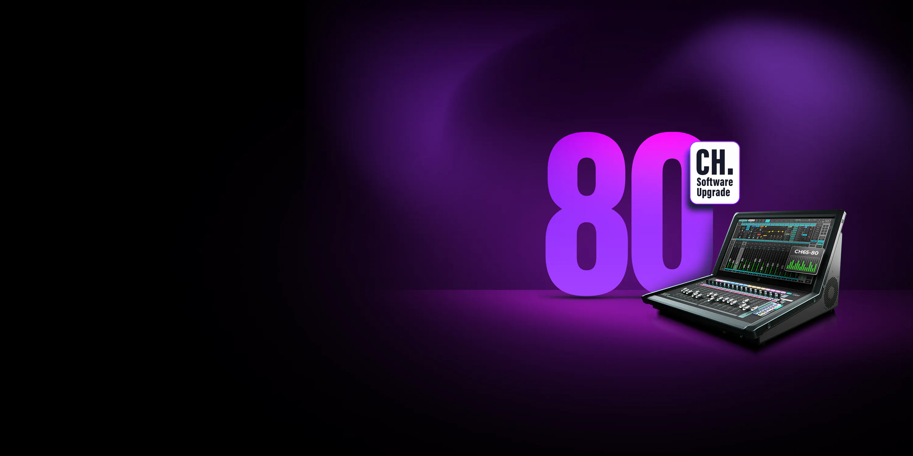 eMotion LV1 80-Channel Expansion main banner