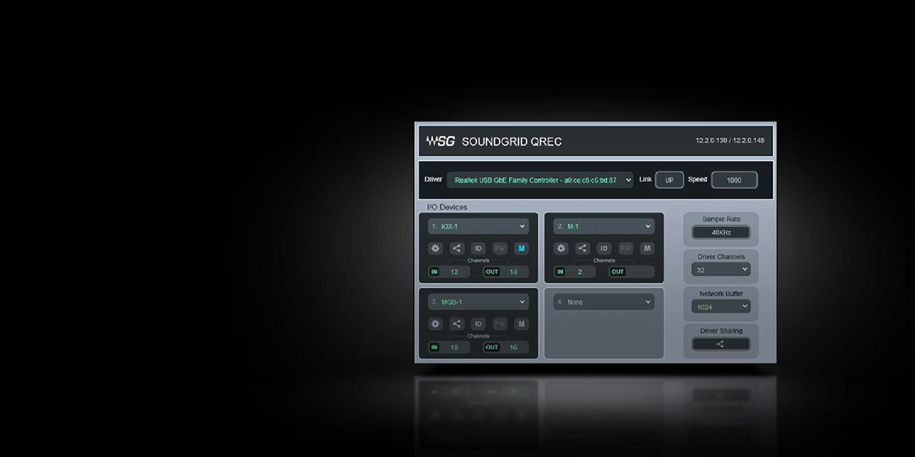 SoundGrid QRec main banner