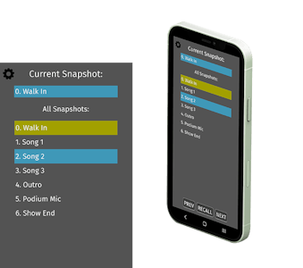 mRecall Audio Scene & Snapshot App main image