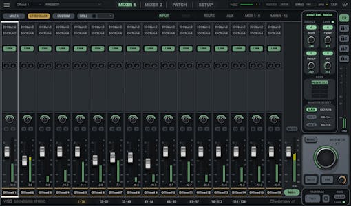 SoundGrid Studio + eMotion ST 8 Ch. Mixer main image