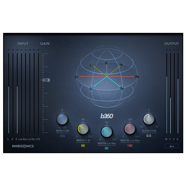 B360 Ambisonics Encoder hidden image