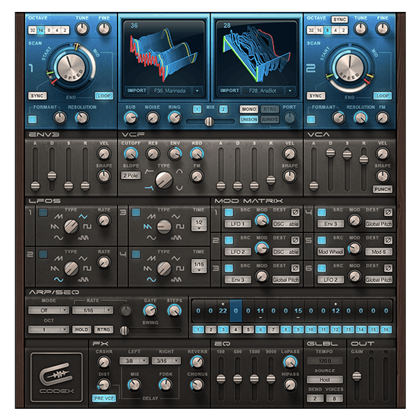 Image for Codex Wavetable Synth