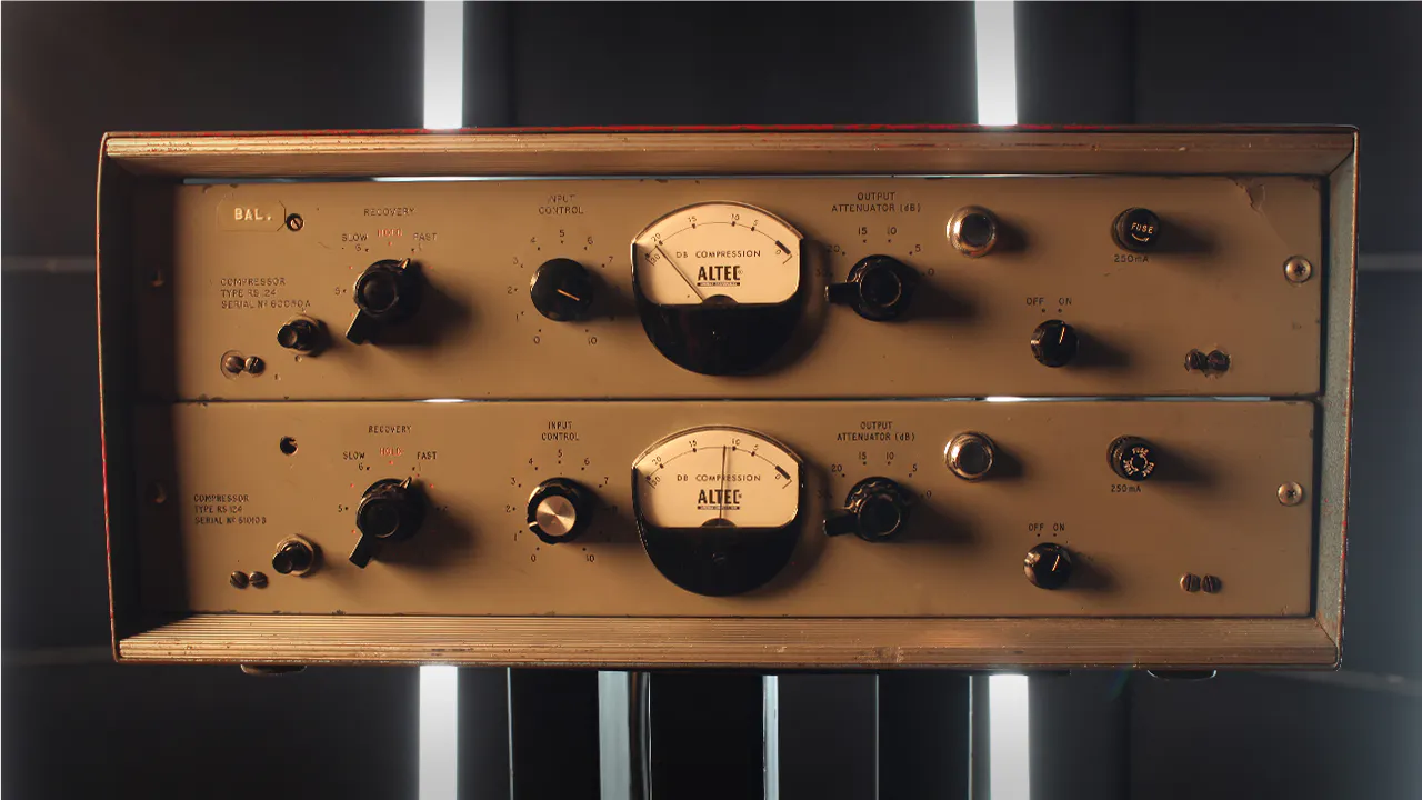 Waves Abbey Road RS124 Compressor Ultra-Rare Tube Compression: Bass and Beyond