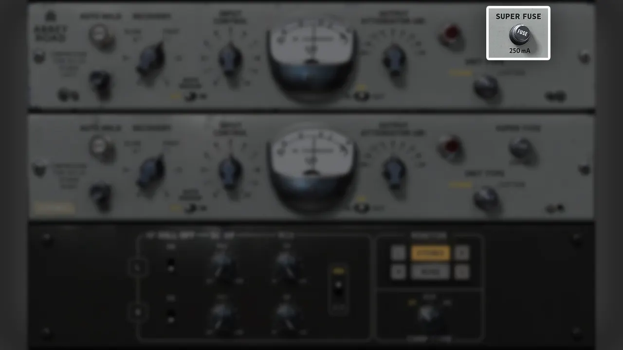 Waves Abbey Road RS124 Compressor Go Super-Aggressive with Super Fuse