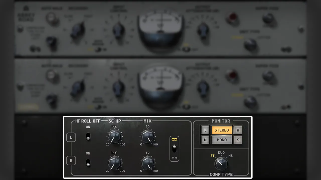 Waves Abbey Road RS124 Compressor Original Sound. Modern Additions.