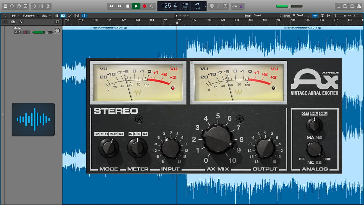 柔らかな質感の Aphex Vintage Aural Exciter Plugin - Waves Audio タイムセール